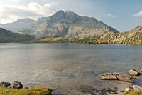 Lake Above Ventosa Hut
